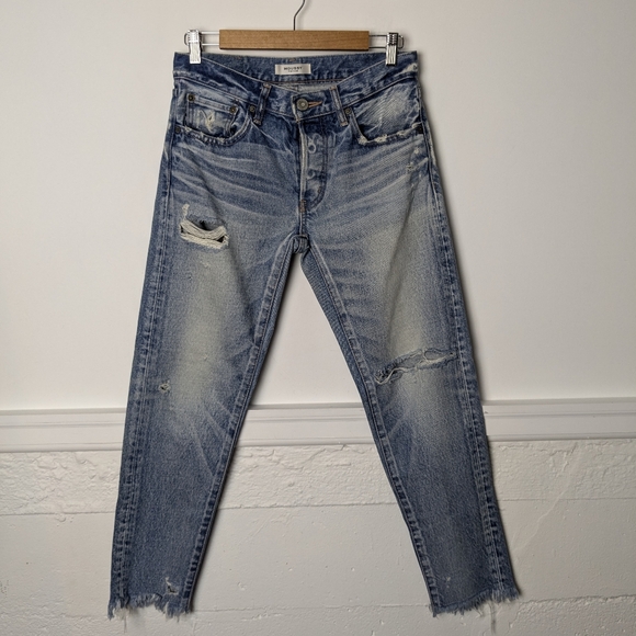 Moussy Denim - Moussy • Howa Distressed Buttonfly Jeans